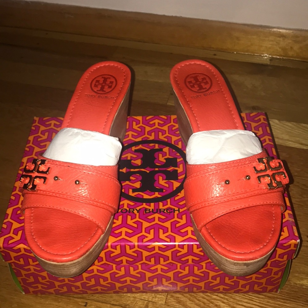 Tory Burch wedge heels
